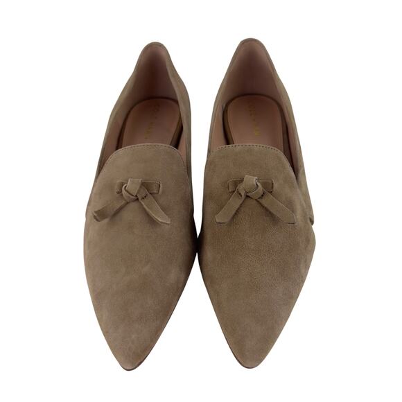 COLE HAAN VIOLA SKIMMER POINTED TOE LOAFER IN LIGHT BROWN NWOB WOMEN'S SIZE 9B - Picture 2 of 11